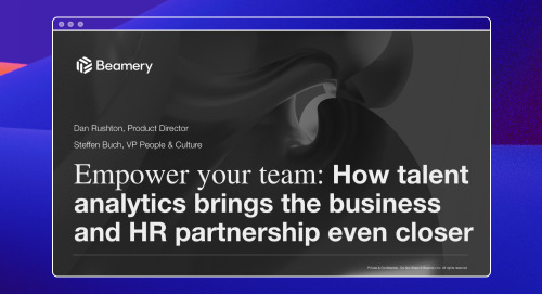 Empower Your Team: How Talent Analytics Brings the Business and HR Partnership Even Closer